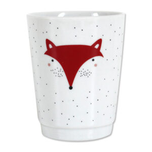 Porzellanbecher 'FUCHS' AvaundYves