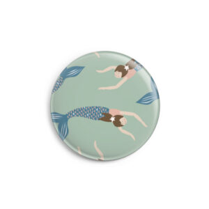 Button 'Meerjungfrau' AvaundYves