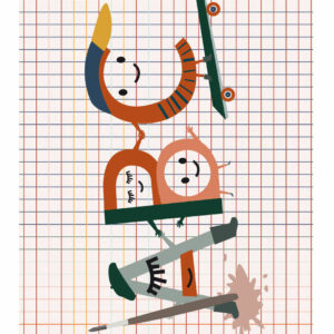 Postkarte 'ABC-Freunde'