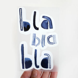 BĂĽgelbild Blablabla von Halfbird