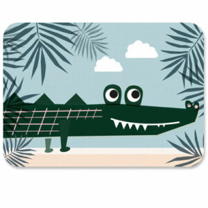 Postkarte 'Herr Krokodil'