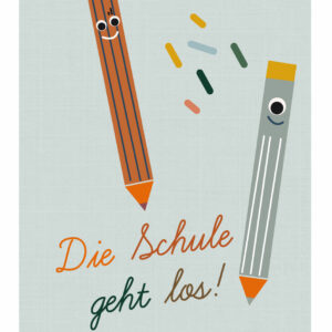 Postkarte 'Schulstart'