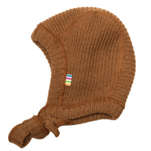 Joha Baby Mütze Merinowolle 'Dunkel Kupfer'