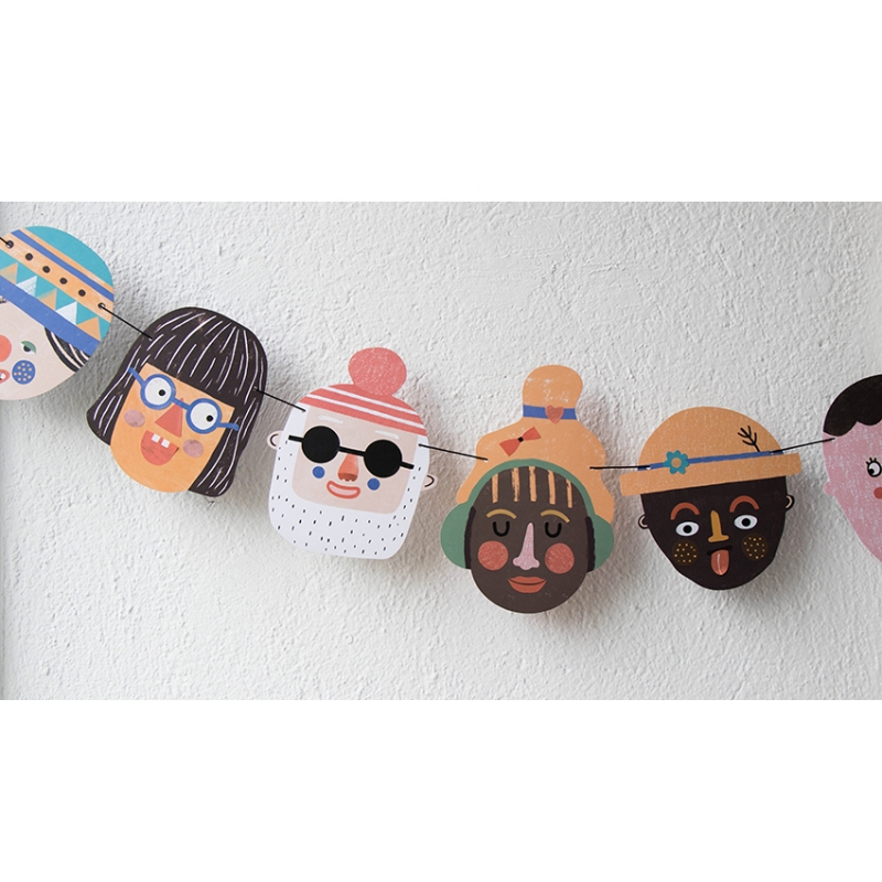 Londji DIY Girlande 'Make new friends' – Bild 5