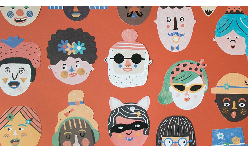 Londji DIY Girlande 'Make new friends' – Bild 2