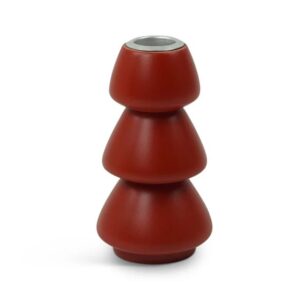 Xmas Kerzenständer 'Rot/12cm'