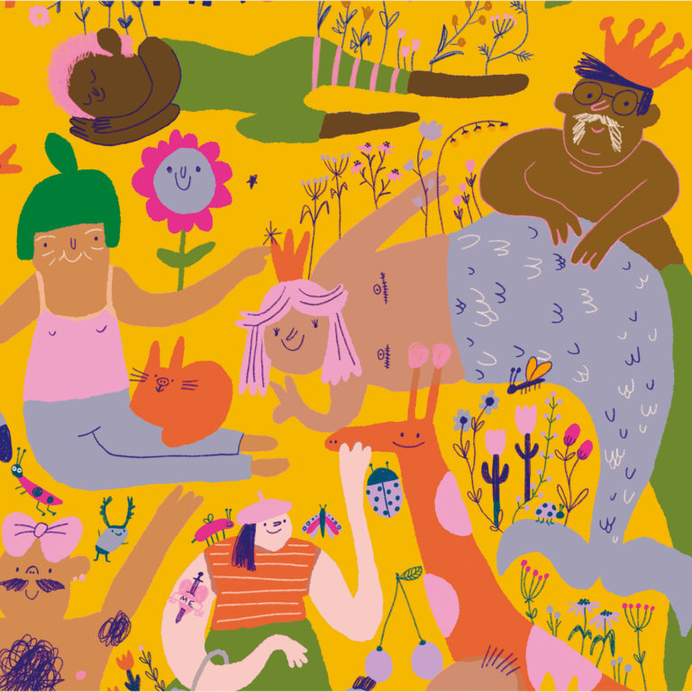 Puzzle 'Everybody Has a Body von Slinga - 1000 Teile' Wonderpieces – Bild 2