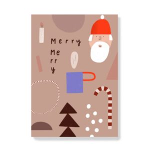 Postkarte 'Merry Merry ' Anna Katharina Jansen