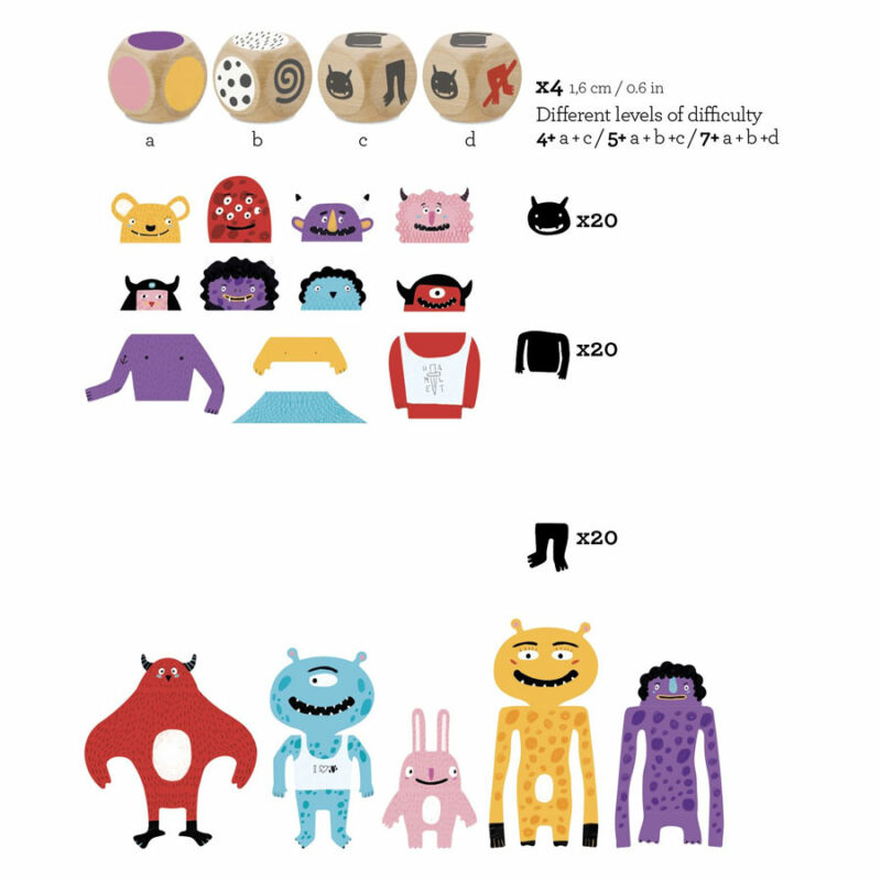 Londji Observation Game 'My Monsters' – Bild 3