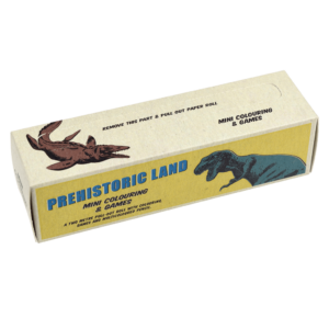 Mini - Mal- & Spielrolle 'Prehistoric Land'