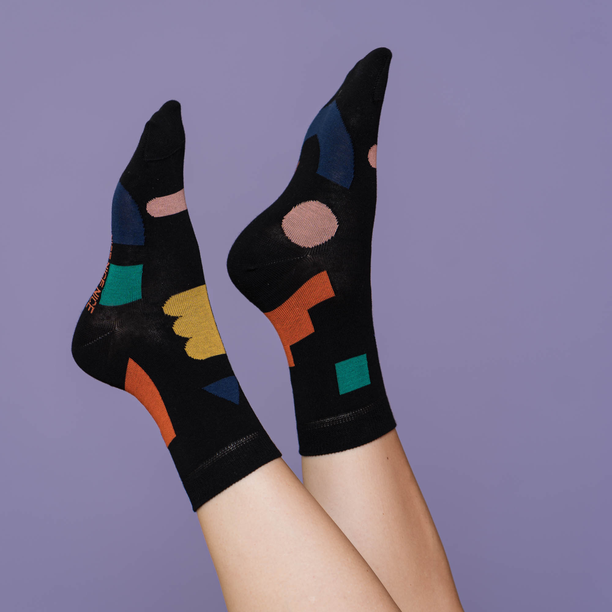 nice socks 'play / black' nicenicenice