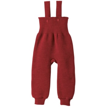 disana Strick-Trägerhose 'Bordeaux'