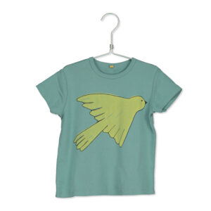 Retro T-Shirt 'Big Bird/Light Blue' Lötiekids