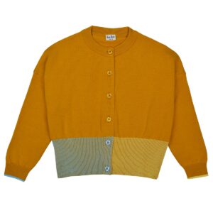 Cardigan 'Domi/Golden Yellow' Baba Kidswear