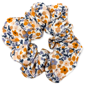 Scrunchie BlĂĽmchenMusselin