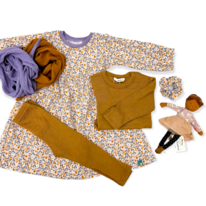 Musselinkleid Blümchen