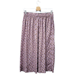 Viskoserock 'Blümchen WALTZ altrosa' Midilänge studio du.