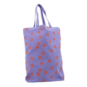 Shopper gepunktet 'jangle purple + squash'