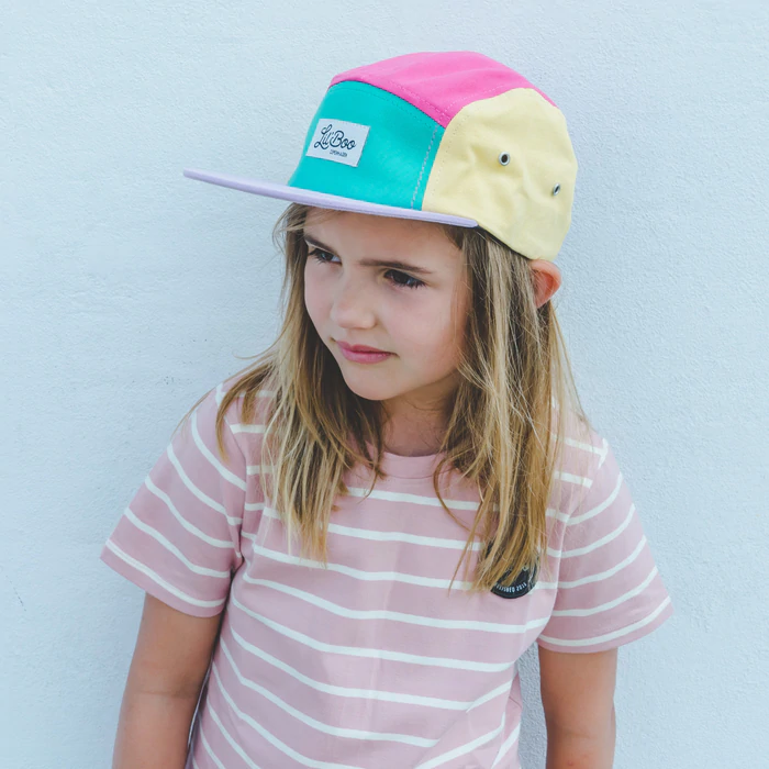 Block 90's 5 Panel Cap von Lil'Boo – Bild 5