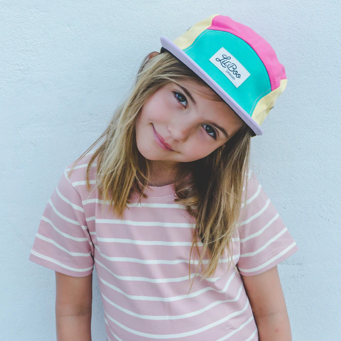 Block 90's 5 Panel Cap von Lil'Boo – Bild 4