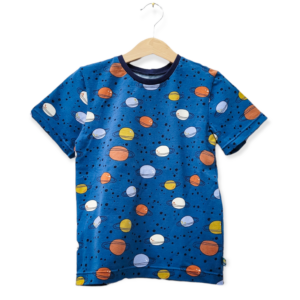 T-Shirt 'Weltraum blau' Heimatkinder