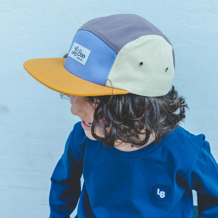 Lil' Boo Kappe 'Block Caramel 5 Panel' – Bild 2
