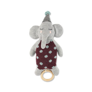 Strickspieluhr 'Elefant mit Hütchen (Melodie: Melodie: When You Wish Upon a Star)' AvaundYves