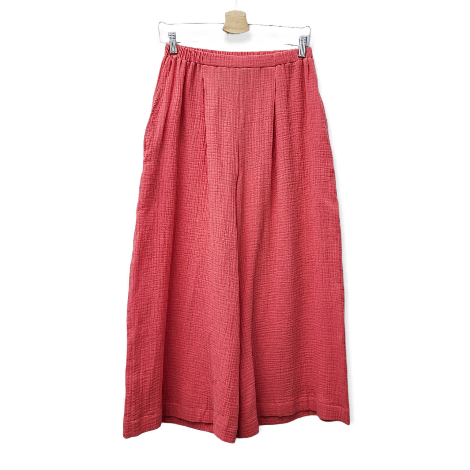 Culotte Musselin Damen Koralle – Bild 4