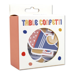 Table Confetti 'Einschulung, bunt mit Zahlen und Schultüten' AvaundYves