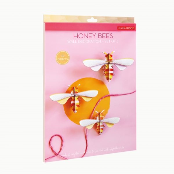 Studio ROOF 3er-Set 'Honey Bees' – Bild 2