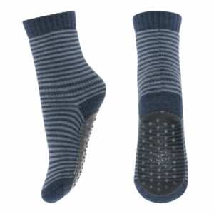 MP Denmark Vide Anti-Rutsch Socken 'Dark Denim Melange'