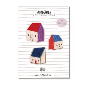 Aufnäher SET 'Häuser' von Halfbird