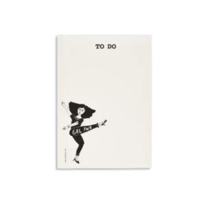 helen b Schreibblock 'grl pwr'