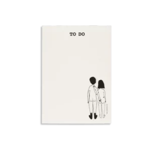 helen b Schreibblock 'naked couple back'