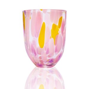 Anna von Lipa Big Confetti Tumbler 'Rosa+Yellow+Lilla'