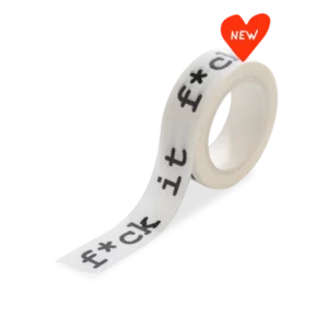 helen b Washi Tape 'f*ck it'