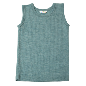 JOHA Merinowolle Unterhemd 'mint'