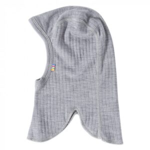 Joha Schlupfmütze Merinowolle 'grau'