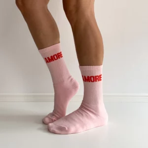 Navucko Socken 'AMORE' rosa
