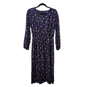 MidiKleid langarm aus Modal 'Beryl night'