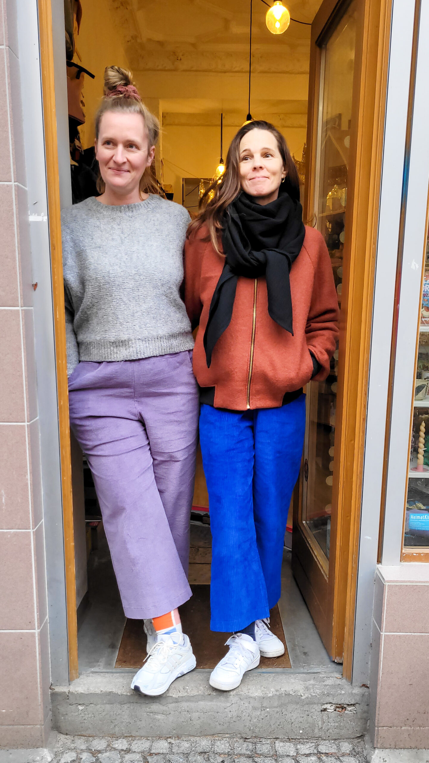 CORDULA Cord Culotte Ladies mittelblau – Bild 3