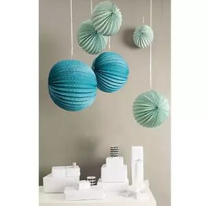 YEY! Let's Party Lampions 'aqua / 3 StĂĽck'