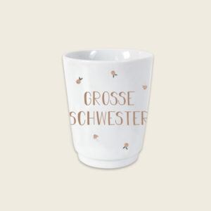 Porzellanbecher 'Grosse Schwester' AvaundYves