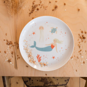 Porzellanteller 'Under the Sea/Meerjungfrau' AvaundYves