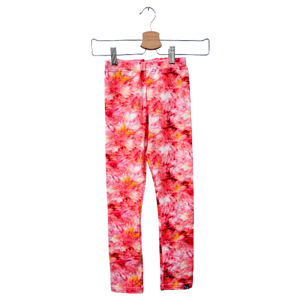 Leggings 'Batik rot rosa'