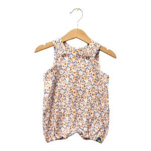 Musselinlatzhose 'kurz/Blümchen'