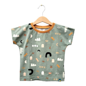 T-Shirt 'Shapes mint' Heimatkinder