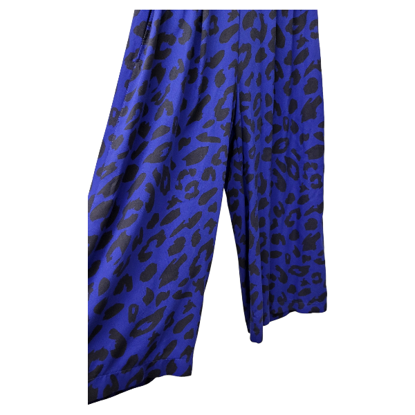 CORDULA Culotte Damen aus Viskosetwill 'UrbanLeo knallblau'