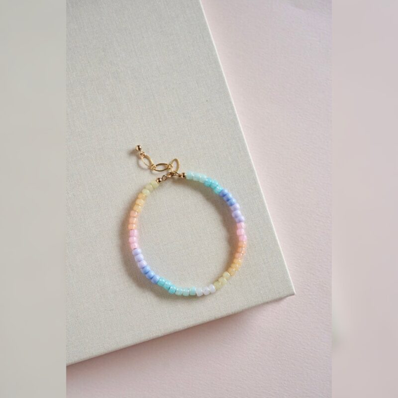 SanSan Perlenarmband CANDI 'double rainbow'