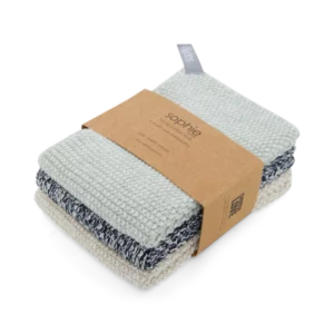 Sophie Home SpĂĽltĂĽcher Set 'Mint Space Dye'